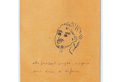 Dessin d'Odette Elina