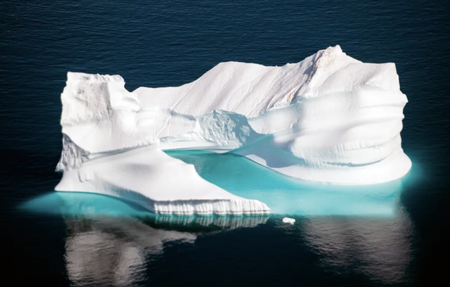 Un iceberg au large du Groenland le 15 août 2019